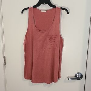 Bozzolo Brand Women's Tank Top - Rose Pre-Owned Size XL - 2X Tagless Summer